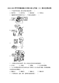 2022-2023学年河南省新乡市封丘县七年级（上）期末生物试卷（含解析）