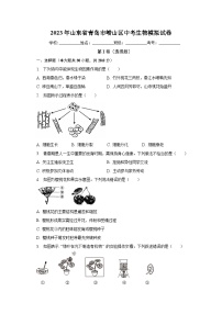 2023年山东省青岛市崂山区中考生物模拟试卷（含解析）