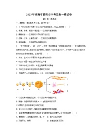 2023年湖南省岳阳市中考生物一模试卷（含解析）