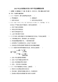 2023年山东省烟台市龙口市中考生物模拟试卷(含答案)