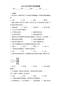 2023年江西省中考生物真题（含答案）