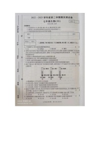 河南省许昌市建安区2022-2023学年七年级下学期6月期末生物试题