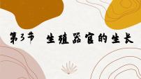 初中生物北师大版七年级上册第3节  生殖器官的生长评优课课件ppt