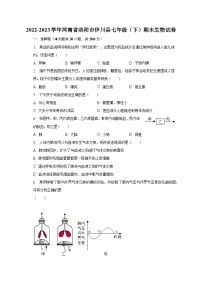 2022-2023学年河南省洛阳市伊川县七年级（下）期末生物试卷（含解析）