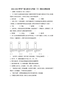 2022-2023学年广西玉林市七年级（下）期末生物试卷（含解析）