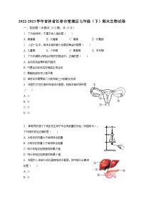 2022-2023学年吉林省长春市宽城区七年级（下）期末生物试卷（含解析）