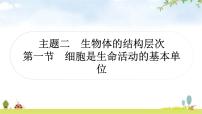 人教版中考生物复习主题二生物体的结构层次第一节细胞是生命活动的基本单位教学课件