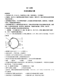 山东省烟台市芝罘区2022-2023学年七年级下学期期末生物试题（含答案）