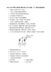 2022-2023学年山西省吕梁市孝义市七年级（下）期末生物试卷（含解析）