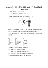 2022-2023学年河南省漯河市郾城区七年级（下）期末生物试卷（含解析）