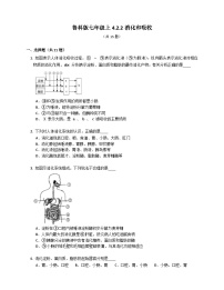 生物七年级上册第二节 消化和吸收精品同步训练题