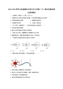 2022-2023学年山东省烟台市龙口市七年级（下）期末生物试卷（五四学制）（含解析）