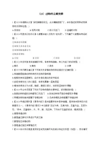 （13）动物的主要类群——2023年中考生物真题专项汇编