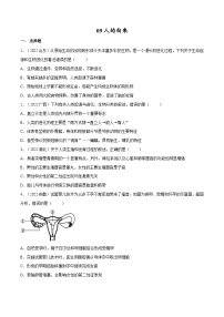 专题09 人的由来（专题精练）-2023年中考生物一轮复习讲练测（原卷版）