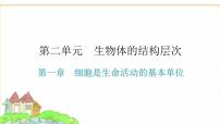 中考生物复习第二单元生物体的结构层次第一章细胞是生命活动的基本单位课件