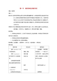 生物第一节 基因控制生物的性状教学设计