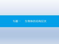 中考生物一轮复习精品课件专题一生物体的结构层次（含答案）