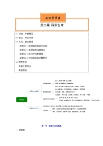 【期中单元知识点归纳】（苏教版）2023-2024学年七年级生物上册 第二章 探索生命 讲义