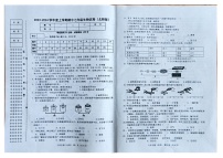 辽宁省朝阳市朝阳县羊山实验中学2023-2024学年七年级上学期期中生物试题