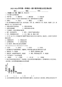 广东省湛江市雷州市第三中学2023-2024学年七年级上学期期中生物试卷(无答案)