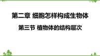 初中生物人教版 (新课标)七年级上册第三节 植物体的结构层次示范课ppt课件