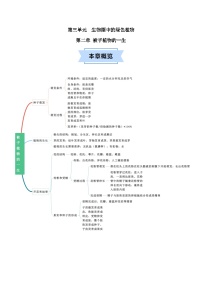 第二章 被子植物一生- 七年级生物上册单元速记·巧练（人教版）