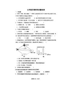 辽宁工程技术大学附属中学2023-2024学年七年级上学期月考生物试卷