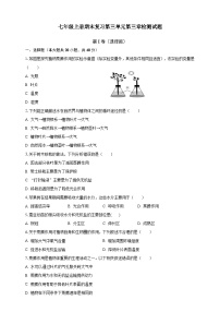 【期末复习】人教版 初中生物 七年级上册期末复习第三单元第三章素养检测试题(原卷 解析卷）.zip