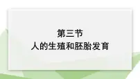 冀少版八年级下册第三节 人的生殖和胚胎发育示范课课件ppt