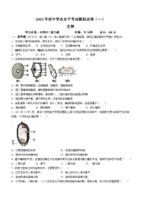 2023年湖南省邵阳市初中学业水平考试模拟生物试题（一）