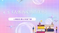 初中生物人教版 (新课标)七年级下册第四单元 生物圈中的人第五章 人体内废物的排出完美版ppt课件