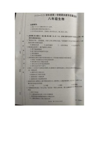 河北省保定市高碑店市2023-2024学年八年级上学期期末生物试题