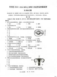 福建省泉州市丰泽区2023-2024学年八年级上学期期末学业质量监测生物试卷