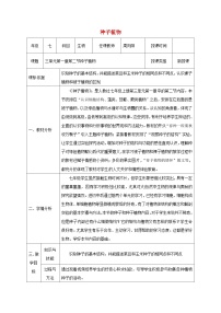 初中人教版 (新课标)第二节 种子植物教学设计