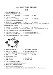 河南省南阳市南召县2023-2024学年八年级下学期开学生物试题()