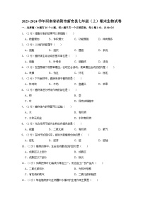 61，河南省洛阳市新安县2023-2024学年七年级上学期期末生物试卷