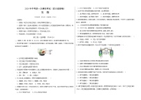 2024年初三中考第一次模拟考试试题：生物（四川成都卷）（考试版A3）