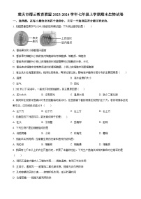 重庆市缙云教育联盟2023-2024学年七年级上学期期末生物试题（原卷版+解析版）