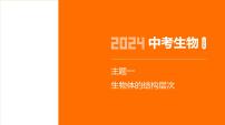 主题1 生物体的结构层次--2024年中考 北京版初中生物 一轮复习课件