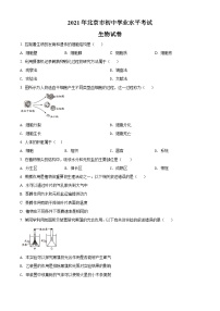 【全套精品专题】初中生物复习专题精讲 北京市2021年中考生物试题（Word有答案）