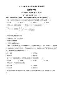 江苏省泰兴市2023-2024学年八年级上学期期末生物试题（原卷版+解析版）