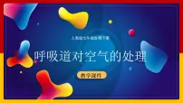 初中生物人教版 (新课标)七年级下册第一节 呼吸道对空气的处理课文课件ppt