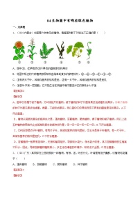 中考生物一轮复习巩固练习专题04 生物圈中有哪些绿色植物（含解析）