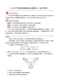 信息必刷卷02（深圳专用）-2024年中考生物考前信息必刷卷