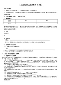 初中生物人教版 (新课标)八年级下册第一节 基因控制生物的性状导学案