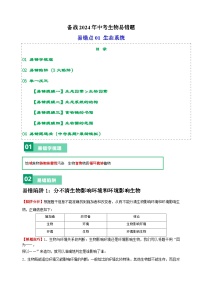 易错点01 生态系统-备战2024年中考生物易错题（全国通用）