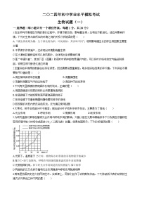 2024年山东省菏泽市郓城县中考一模生物试题(无答案)