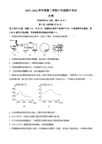 2024年江苏省南通市海门区八年级中考一模生物试题（原卷版+解析版）