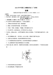 2024年中考第三次模拟考试题：生物（广西卷）（考试版）