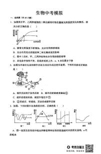 2024年山东省泰安市泰山区生物中考二模试卷